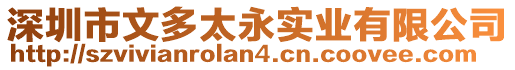 深圳市文多太永實業有限公司