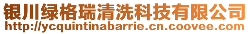 銀川綠格瑞清洗科技有限公司