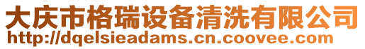大慶市格瑞設(shè)備清洗有限公司