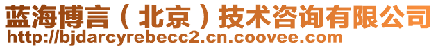 藍海博言（北京）技術咨詢有限公司