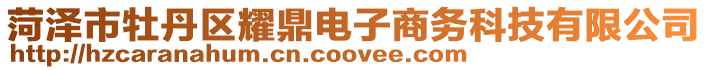 菏澤市牡丹區(qū)耀鼎電子商務(wù)科技有限公司