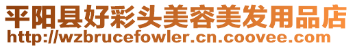 平陽(yáng)縣好彩頭美容美發(fā)用品店