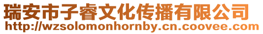 瑞安市子睿文化傳播有限公司