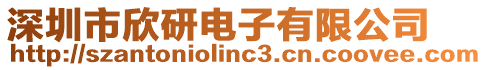 深圳市欣研電子有限公司