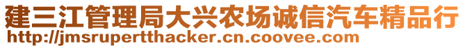 建三江管理局大興農(nóng)場(chǎng)誠(chéng)信汽車精品行