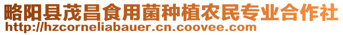 略陽縣茂昌食用菌種植農(nóng)民專業(yè)合作社