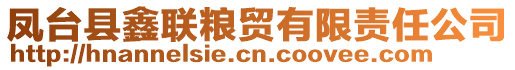 鳳臺縣鑫聯(lián)糧貿有限責任公司