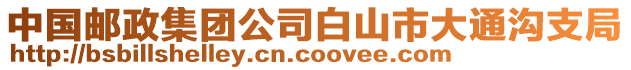 中國郵政集團公司白山市大通溝支局
