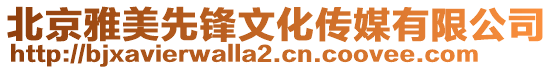 北京雅美先鋒文化傳媒有限公司