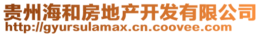 貴州海和房地產(chǎn)開發(fā)有限公司