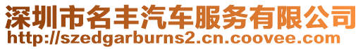 深圳市名豐汽車服務(wù)有限公司