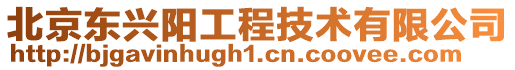 北京東興陽工程技術有限公司