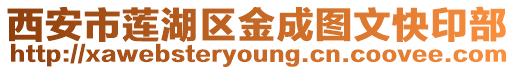 西安市蓮湖區(qū)金成圖文快印部