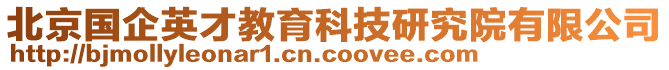 北京國(guó)企英才教育科技研究院有限公司