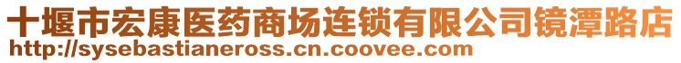 十堰市宏康医药商场连锁有限公司镜潭路店