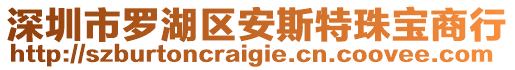 深圳市羅湖區(qū)安斯特珠寶商行