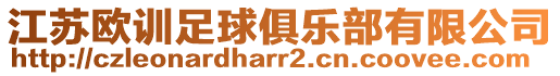 江蘇歐訓足球俱樂部有限公司