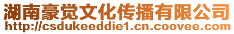 湖南豪覺文化傳播有限公司