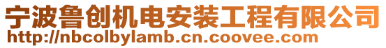 寧波魯創(chuàng)機(jī)電安裝工程有限公司