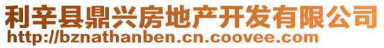 利辛縣鼎興房地產(chǎn)開發(fā)有限公司