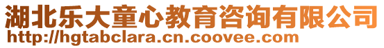 湖北樂大童心教育咨詢有限公司