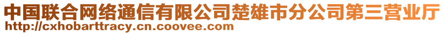 中國聯(lián)合網(wǎng)絡通信有限公司楚雄市分公司第三營業(yè)廳