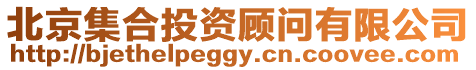 北京集合投資顧問有限公司