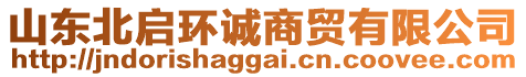 山東北啟環(huán)誠商貿(mào)有限公司