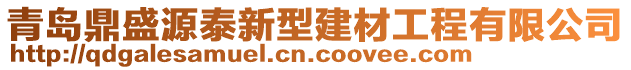 青島鼎盛源泰新型建材工程有限公司