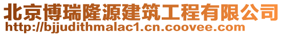 北京博瑞隆源建筑工程有限公司
