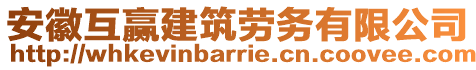 安徽互贏建筑勞務(wù)有限公司