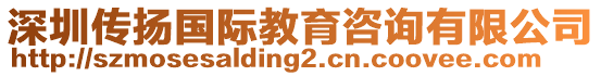 深圳傳揚(yáng)國(guó)際教育咨詢有限公司