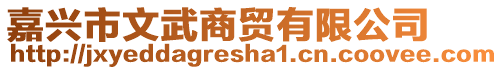 嘉興市文武商貿(mào)有限公司