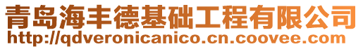 青島海豐德基礎工程有限公司