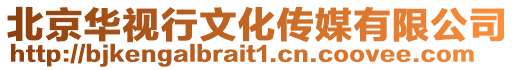 北京華視行文化傳媒有限公司