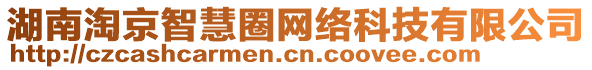 湖南淘京智慧圈網(wǎng)絡(luò)科技有限公司