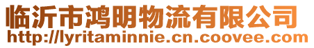 臨沂市鴻明物流有限公司