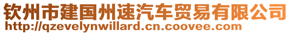 欽州市建國州速汽車貿(mào)易有限公司