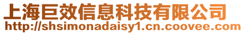 上海巨效信息科技有限公司