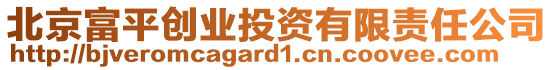 北京富平創(chuàng)業(yè)投資有限責任公司