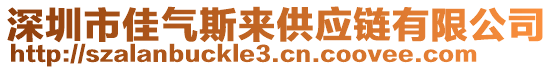 深圳市佳氣斯來供應(yīng)鏈有限公司