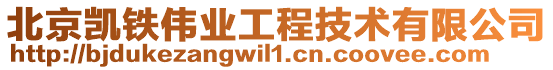 北京凱鐵偉業(yè)工程技術(shù)有限公司
