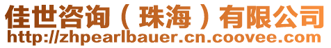 佳世咨詢(珠海)有限公司