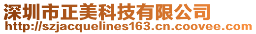 深圳市正美科技有限公司