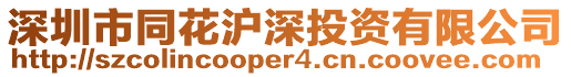 深圳市同花滬深投資有限公司