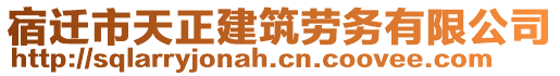 宿遷市天正建筑勞務(wù)有限公司