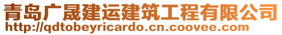 青島廣晟建運(yùn)建筑工程有限公司