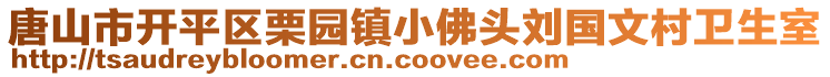 唐山市開(kāi)平區(qū)栗園鎮(zhèn)小佛頭劉國(guó)文村衛(wèi)生室