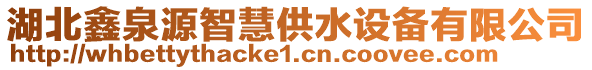 湖北鑫泉源智慧供水設(shè)備有限公司