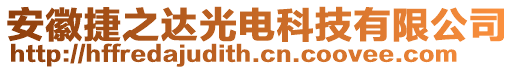 安徽捷之達光電科技有限公司